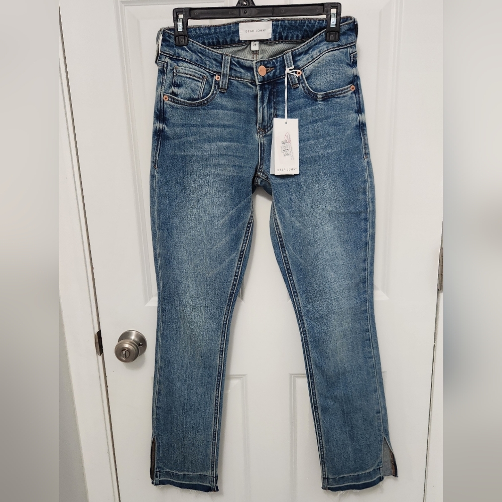 dear john womens jeans play back slim straight Size 25